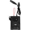 Kinotehnik KTVMP600 V-Mount Locking Plate with 4-Pin XLR Cable and Strap