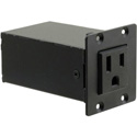 Kramer TS-W1US Dual Insert US Power Socket Module for TBUS Table Boxes - Black