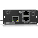 Klark Teknik DM80-ULTRANET ULTRANET Expansion Module with 16x16 Channel Audio Networking & Ethernet