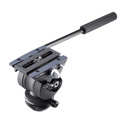 Libec TH-X H Fluid Head with Pan Handle for Cameras up to 9 Lbs.