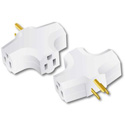 Milspec D10102002 90 Degree TripleTap Adapter (White)