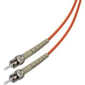 Camplex MMS62-ST-ST-010 62/125 Fiber Optic Patch Cable OM1 Multimode Simplex  ST to ST - Orange - 10 Meter