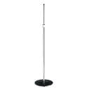 Atlas MS-12C Low-Profile 35in to 63in Chrome Mic Stand