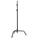 MSE 40 Inch C Stand w/Spring Loaded Base- Black
