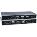 NTI KEEMUX-DPUSB-2 8K DisplayPort USB KVM Switch - 2-Port