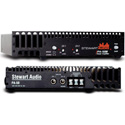 Stewart Audio PA-50B 2-Channel Half Rack Amplifier - 25W x 2 at 8 Ohm