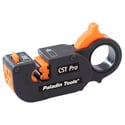 Paladin PA1281 CST Pro 3-Level Coaxial Cable Stripper with Orange Cassette