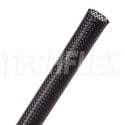 Techflex PET4 1/2 Inch by 1 1/4 Inch Expandable Tubing - Black - 100 Foot Roll