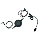 Pliant Technologies PHS-IELPTT-M MicroCom In Ear Headset with PTT Button - Single Ear Left