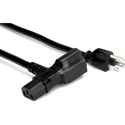 Hosa 1 Foot Daisy-Chain Multihead Piggyback IEC Power Cable