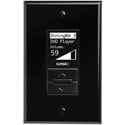 QSC MP-MFC Wall mount Controller for MP-M Series Mixers - Black