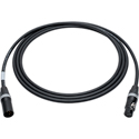 Laird RD1-PWR18-02 12V DC Power Cable 4-Pin XLR-M to 4-Pin XLR-F - 2 Foot