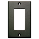 RDL CP-1B Single Cover Plate - Black