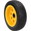 RocknRoller RWHLO10X3 R-Trac Rear Wheel 2-Pack 10 x 3 Inch No-Flat (Pair of wheels for R10/ R12 & R18) Offset Hub