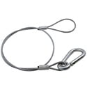 Fehr Brothers SAFE-1 Galvanized Safety Cable with 5/16 Inch Springhook 30 Inch