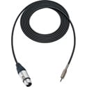 Sescom SC10XJMZ Audio Cable Canare Star-Quad 3-Pin XLR Female to 3.5mm TRS Balanced Male Black - 10 Foot