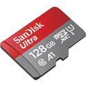 SanDisk SDSQUAR-128G-GN6MA Ultra microSDXC UHS-I Card with Adapter - 128GB A1/C10/U1 Video Speeds