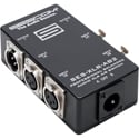 Sescom SES-XLR-AB2 Two Source to One Destination 2-Channel Balanced Passive XLR A/B Stereo Audio Switch
