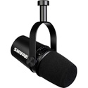 Shure MV7-K Dynamic USB & XLR Podcast Microphone with ShurePlus MOTIV Audio App - Black