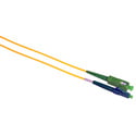 Camplex SMS9-ASC-ALC-005 APC SC to APC LC Single Mode Simplex Fiber Optic Patch Cable  - Yellow - 5 Meter