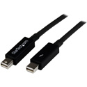 StarTech TBOLTMM1M Thunderbolt Cable - M/M 3.28 ft - Black