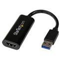 StarTech USB32HDES Slim USB 3.0 to HDMI External Video Card Multi Monitor Adapter - 1920x1200 / 1080p