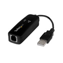 StarTech USB56KEMH2 56K USB Dial-Up and Fax Modem V.92- External