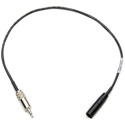 Sescom TA4M-MPS-3 Audio Cable Premium Quality 4-Pin Mini XLR Male to 3.5mm TRS Balanced Male - 3 Foot