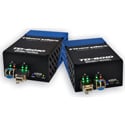 Fiberplex TKIT-HDMI-M TD-6010 (Pair) HDMI Video to Multimode Optical Conversion Video Optimized 850nm - 500m w/ AC Power