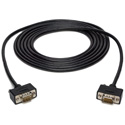 TN-UTHD15-10 UltraThin HD15 VGA/UXGA Tri-Shield Cable Male to Male - 10ft