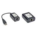 Tripp Lite B203-104-PNP 4-Port Plug-and-Play USB 2.0 over Cat5/Cat6 Extender Hub Kit Transmitter/Receiver - 164 ft