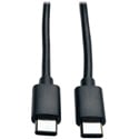 Tripp Lite U040-006-C USB 2.0 Hi-Speed Cable USB Type-C (USB-C) to USB Type-C M/M 6 Feet
