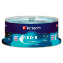 Verbatim 97457 Blu-ray Recordable BD-R 6x Disc - 25GB - 120mm Standard - 25 Pack