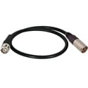 Laird XLM-B-6 Premium Quality Time Code Cable XLR-M to BNC - 6 Foot