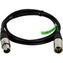 Laird XLM4-XLF4-7 Power Cable XLR 4-Pin Male to Female Sony KD Equivalent - 7 Foot