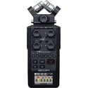 ZOOM H6 AB 6-Track Handy Digital Audio Recorder with Interchangeable Mic Capsules - All Black