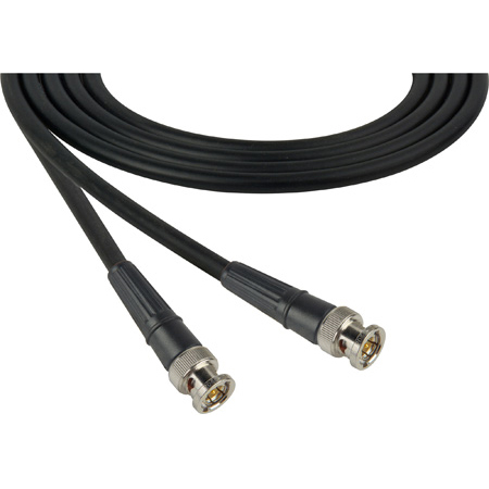 Belden 1694A SDI-HDTV RG6 Digital Video BNC Male to Male Black Cable 10 Ft. 