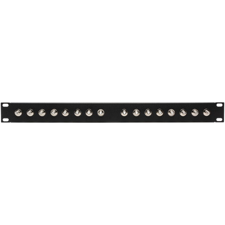My Custom Shop 16RCA 16 Port RCA Feed Thru Patch Bay 1RU