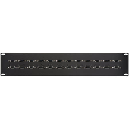 My Custom Shop 24-Point VGA Female to Female Feedthru Patch Panel - 2RU