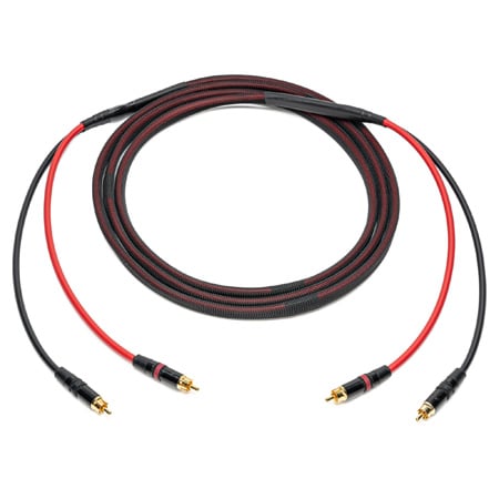 Sescom 2MRC-R3 Audio Cable Audiophile Unbalanced Single Pair RCA - 3 Foot