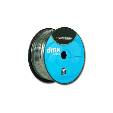 ACCU-CABLE AC3CDMX300 3 Pin DMX Cable - 300 Foot Spool