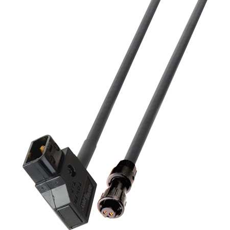 Laird AJ-PWR9-01 Power Cable for AJA Mini Converters - 2-pin AJA Micro-Con-X to D-Tap - 1 Foot