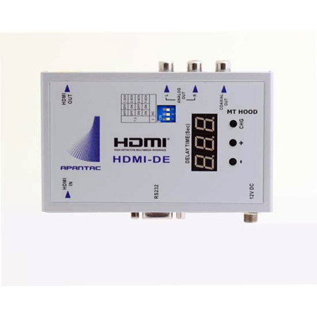 For nylig Eksklusiv let at håndtere Apantac HDMI-DE HDMI Audio De Embedder w/Audio Delay up to 2700 ms