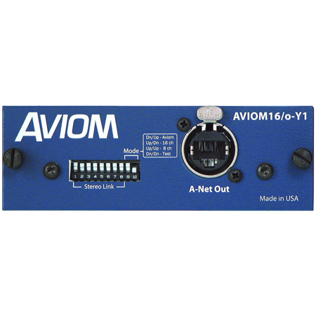 Aviom Aviom16/o-Y1 A-Net Output Card for Yamaha Digital Products