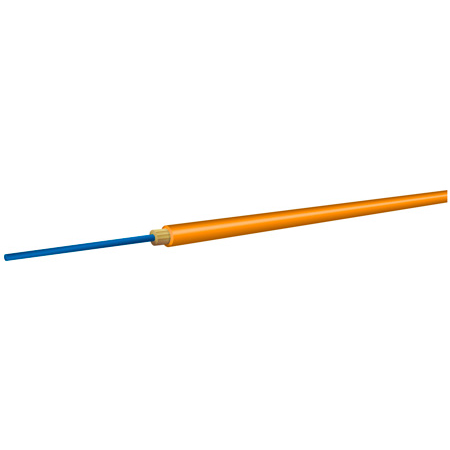 OCC AX001NWLS9OR Simplex Multimode 62.5u/125u Fiber Optic Cable Orange Per Foot