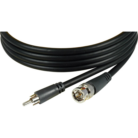 Connectronics BNC Male to RCA Male Flexible Video Cable 12Ft