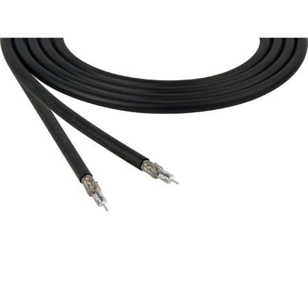 Belden 4794R 12 GHz 4K UHD 75 Ohm 16 AWG RG7 Precision Video Cable - Black - 1000 Foot