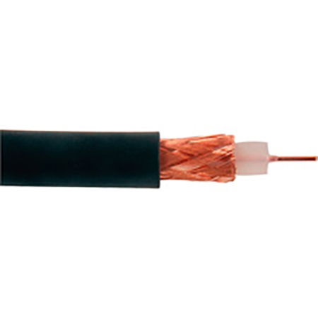 Belden 8241 RG59/23 Analog Coaxial Cable - Black - 1000 Foot