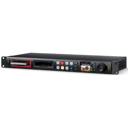 Blackmagic Design BMD-HYPERD/ST/DFHP HyperDeck Studio HD Pro with SD Card Support and Res/Frame Rates