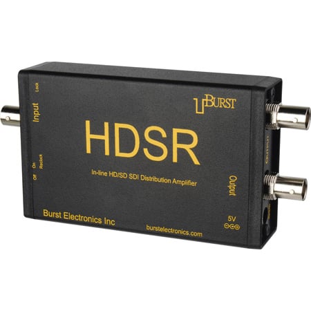 Burst HDSR 1x2 HD-SDI Video Distribution Amplifier